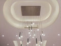 Bellini Rectangular Tri - Tone Tubular Pendant Light Chandelier - Camilalamps - BL32 - 1
