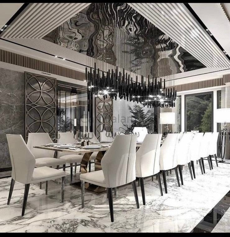 Bellini Round Metal Tubular Pendant Light Chandelier - Camilalamps - STPL14-1RD-112