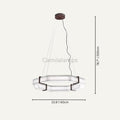 Belos Alabaster Chandelier - Camilalamps - Belos - 866 - 23.6