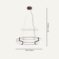 Belos Alabaster Chandelier - Camilalamps - Belos-1866-123.6