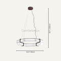 Belos Alabaster Chandelier - Camilalamps - Belos-1866-131.5