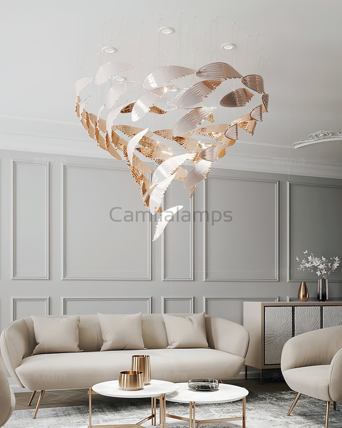 Bennett Chandelier - Camilalamps - VKC-1240523-101