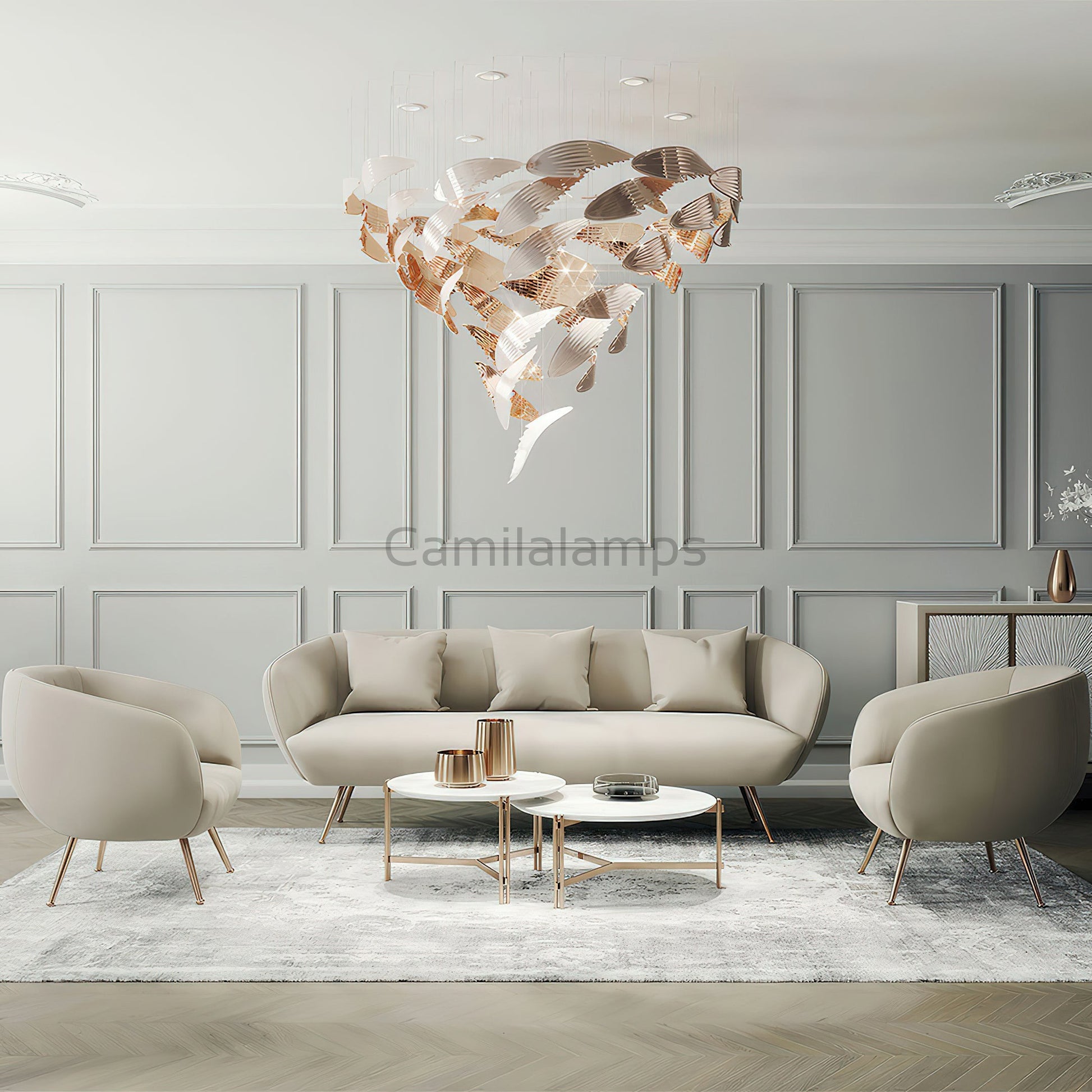Bennett Chandelier - Camilalamps - VKC - 240523 - 01