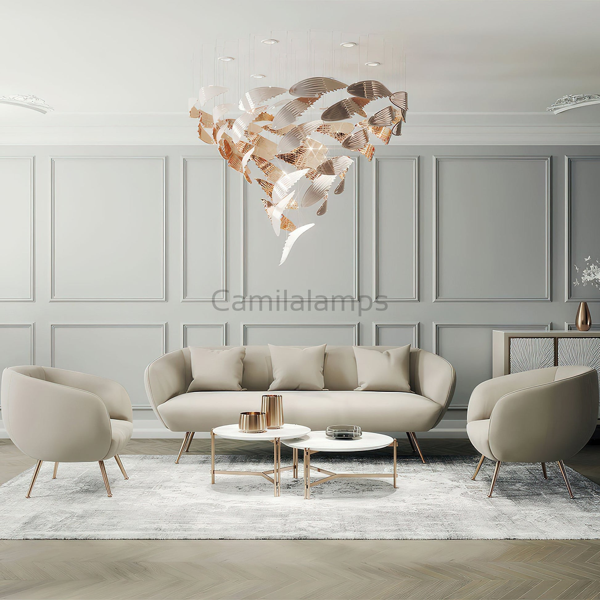 Bennett Chandelier - Camilalamps - VKC-1240523-101