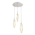 Beveled Rock Crystal Cluster Round Chandelier - Camilalamps - CA - CH256286