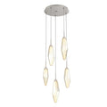 Beveled Rock Crystal Cluster Round Chandelier - Camilalamps - CA - CH256287