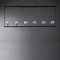 Bille Crystal Linear Chandelier For Dining Room - Camilalamps - CAM1385