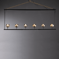 Bille Crystal Linear Chandelier For Dining Room - Camilalamps - CAM1388