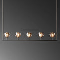 Bille Crystal Linear Chandelier For Dining Room - Camilalamps - CAM1382