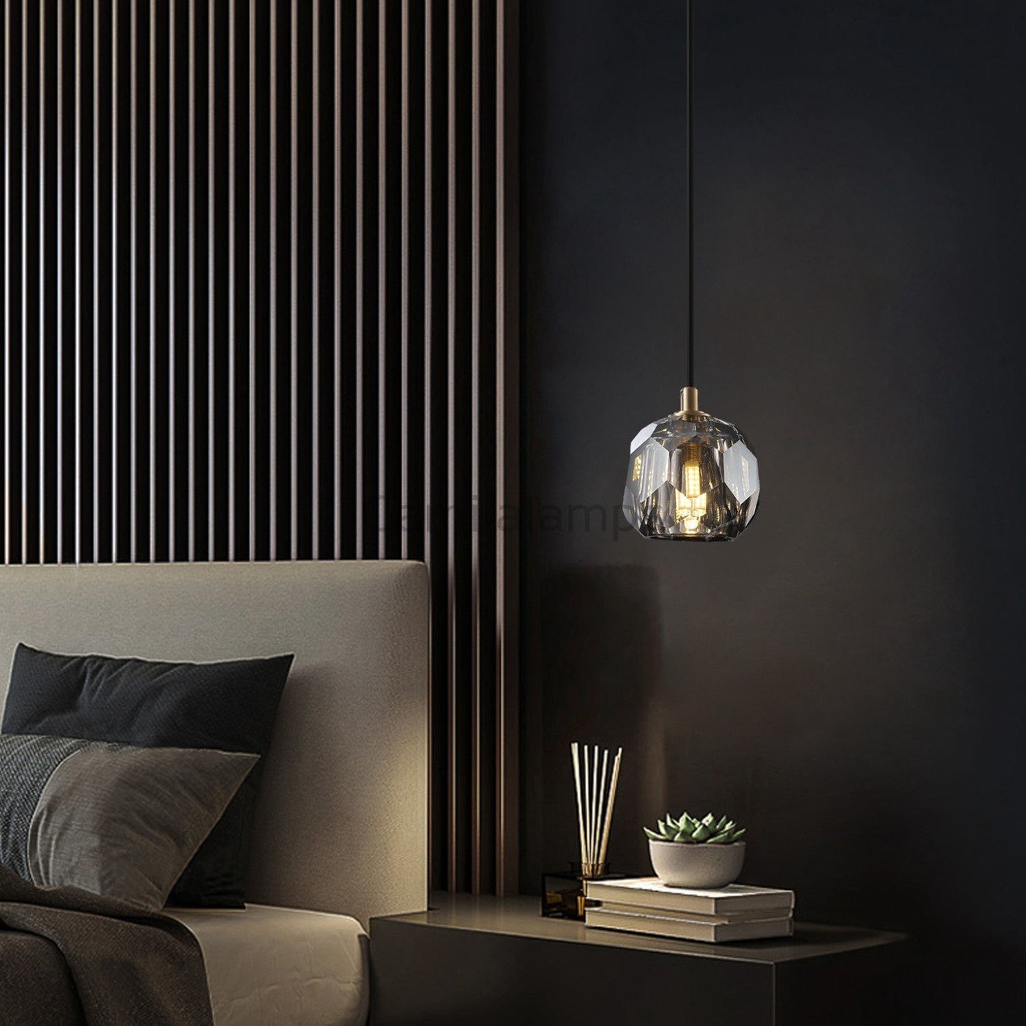 Bille Crystal Modern Pendant Light - Camilalamps - CAM1410