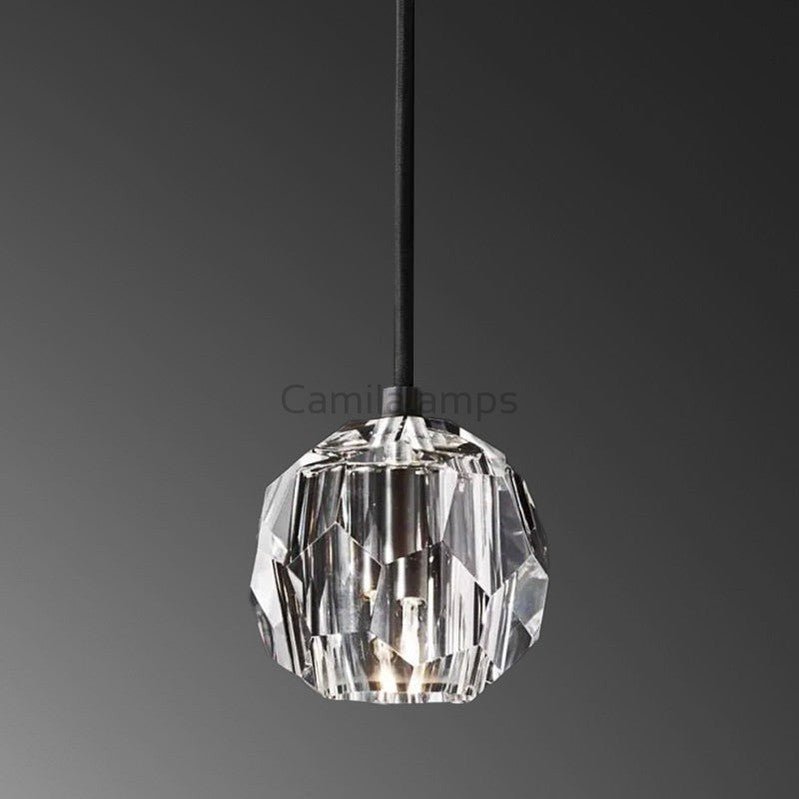 Bille Crystal Modern Pendant Light - Camilalamps - CAM1411