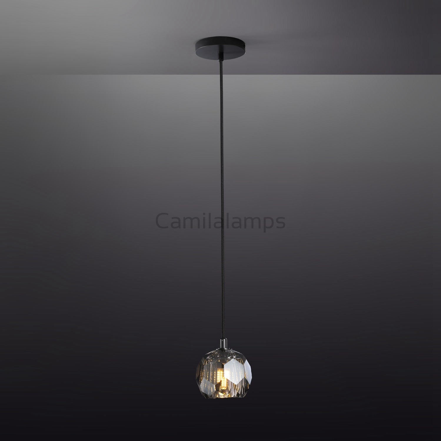 Bille Crystal Modern Pendant Light - Camilalamps - CAM1412