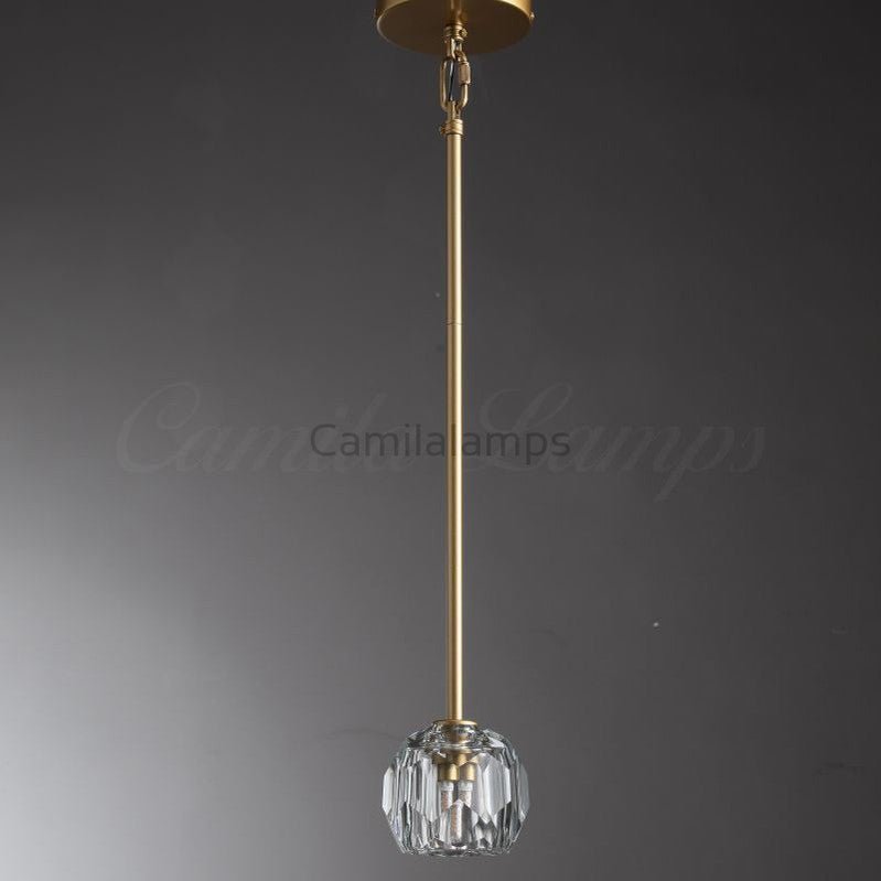 Bille Crystal Modern Pendant Light - Camilalamps - CAM1412