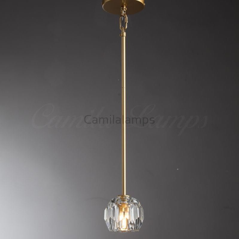 Bille Crystal Modern Pendant Light - Camilalamps - CAM1412