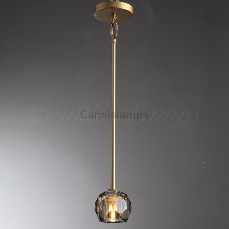 Bille Crystal Modern Pendant Light - Camilalamps - CAM1412