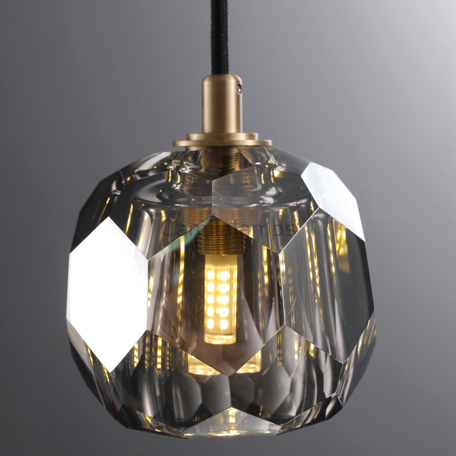 Bille Crystal Modern Pendant Light - Camilalamps - CAM1412