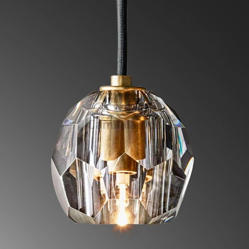 Bille Crystal Modern Pendant Light - Camilalamps - CAM1409
