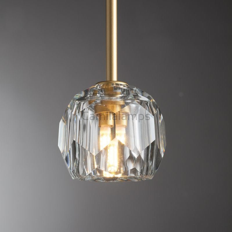 Bille Crystal Modern Pendant Light - Camilalamps - CAM1415