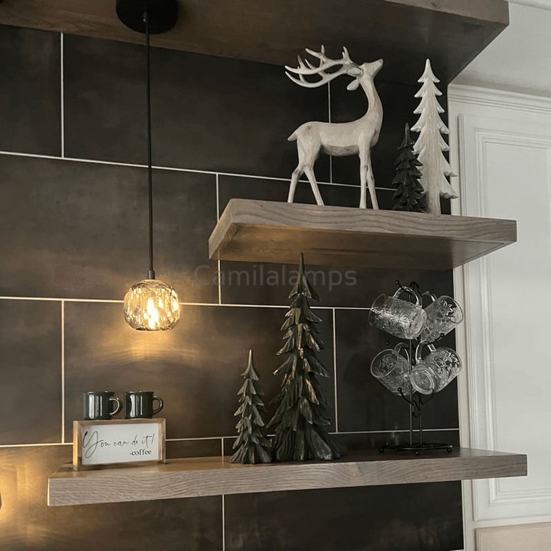 Bille Crystal Modern Pendant Light - Camilalamps - CAM1415