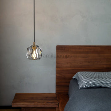 Bille Crystal Modern Pendant Light - Camilalamps - CAM1410