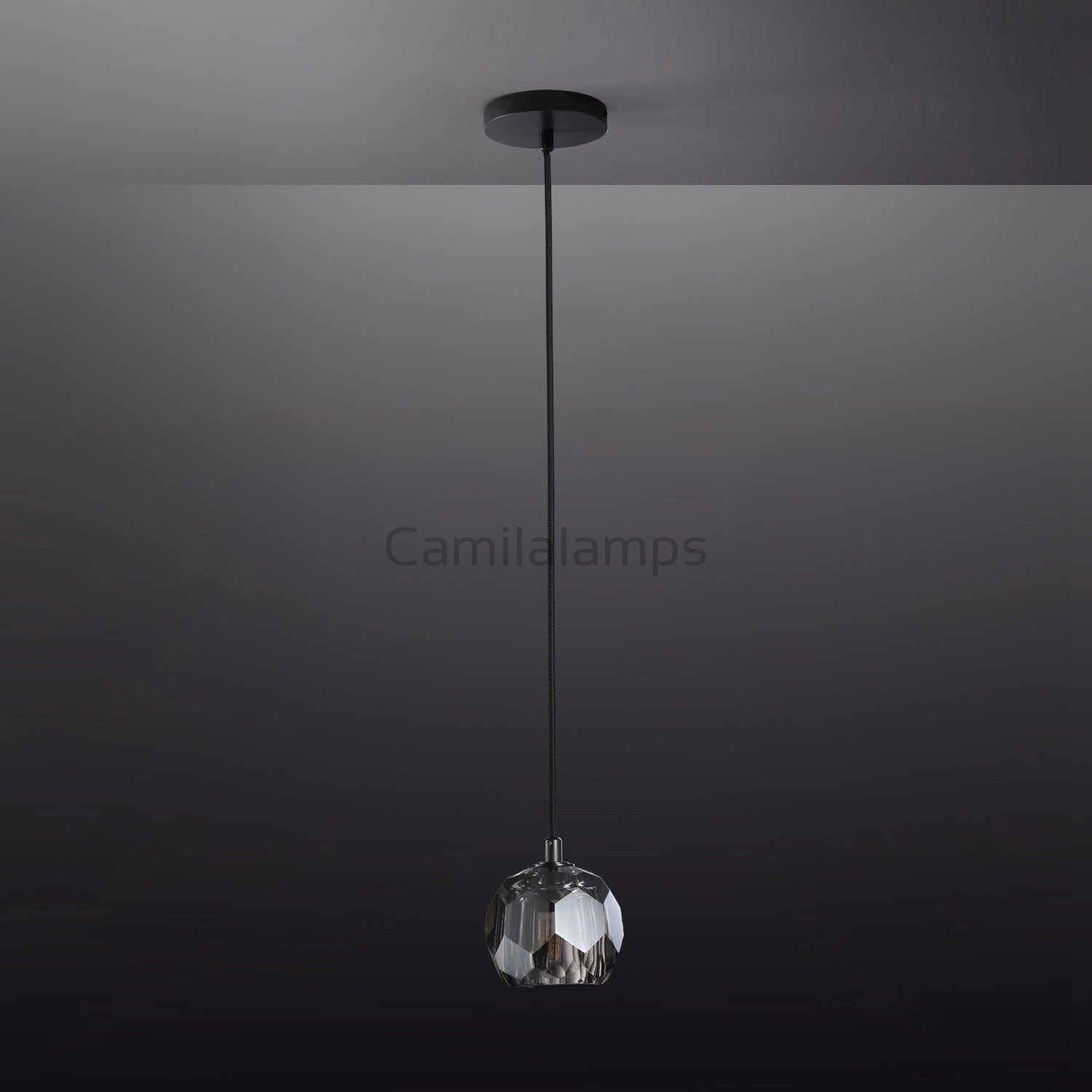 Bille Crystal Modern Pendant Light - Camilalamps - CAM1410