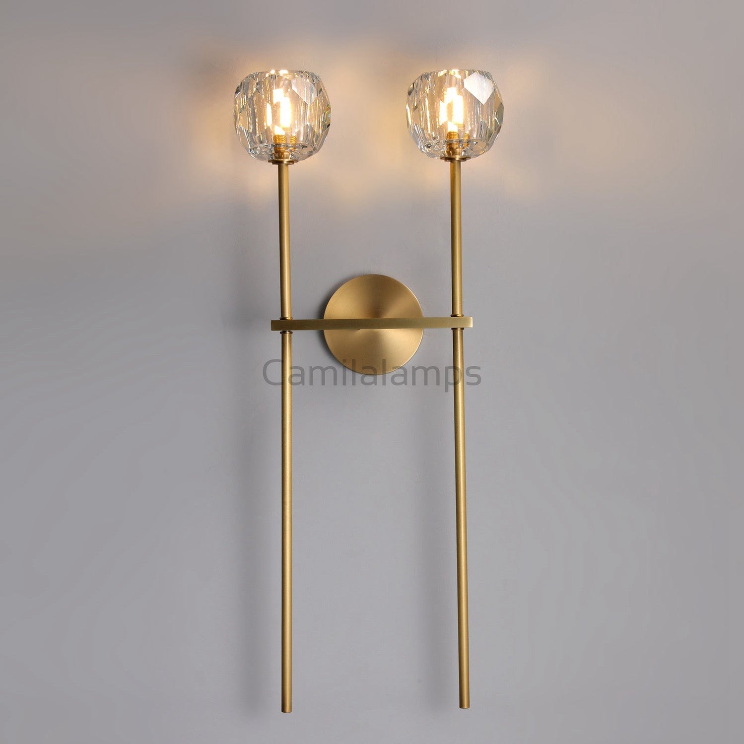 Bille Crystal Modern Wall Sconces - Camilalamps - CAM1403