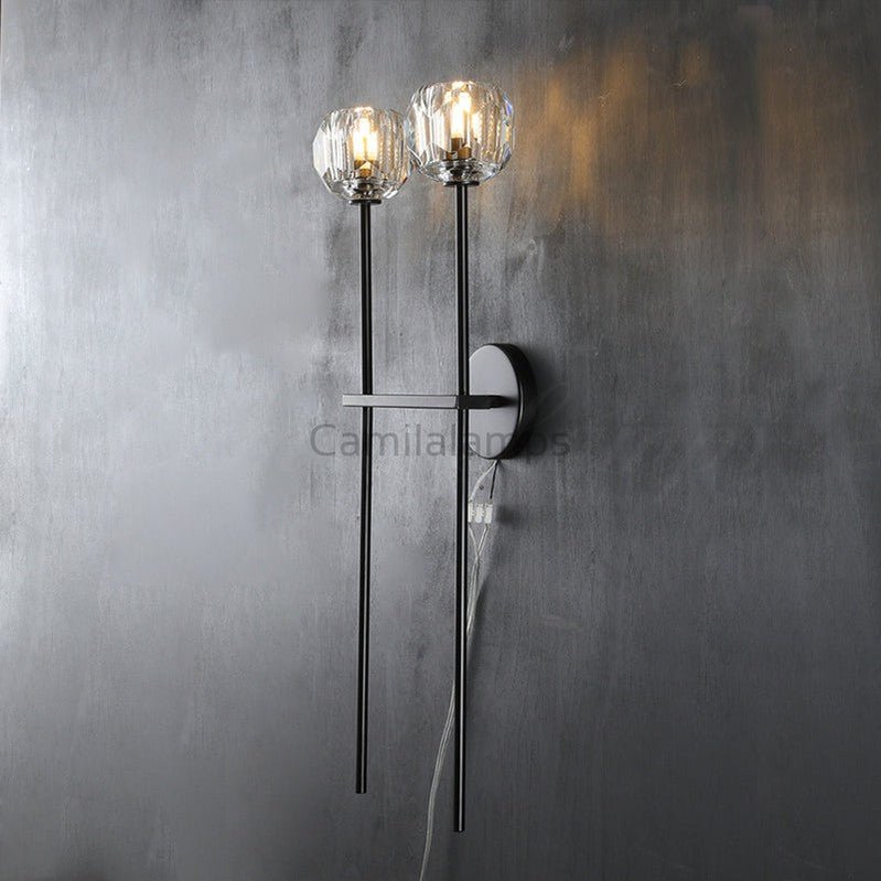 Bille Crystal Modern Wall Sconces - Camilalamps - CAM1406
