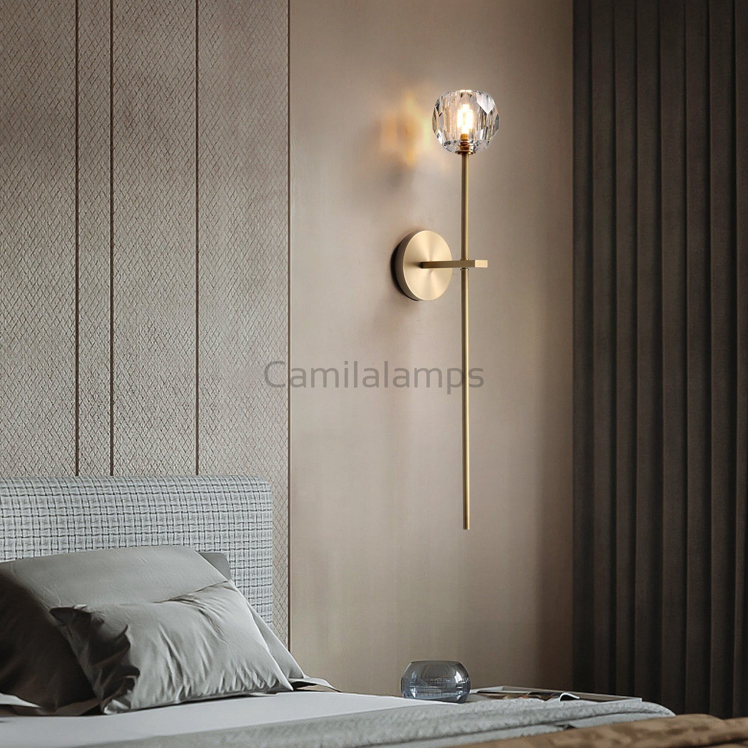 Bille Crystal Modern Wall Sconces - Camilalamps - CAM1406