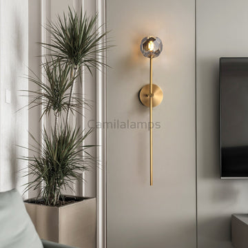 Bille Crystal Modern Wall Sconces - Camilalamps - CAM1391