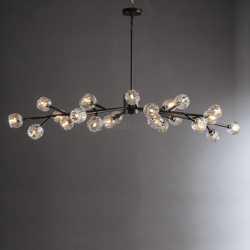 Bille Crystal Round Chandelier For Living Room - Camilalamps - CAM1375