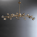 Bille Crystal Round Chandelier For Living Room - Camilalamps - CAM1374