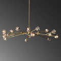 Bille Crystal Round Chandelier For Living Room - Camilalamps - CAM1368