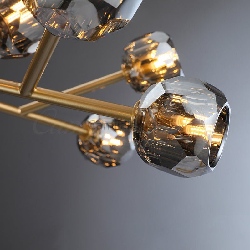 Bille Crystal Round Chandelier For Living Room - Camilalamps - CAM1370