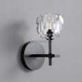 Bille De Clear Crystal Ball Wall Sconce 9