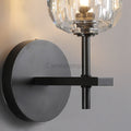 Bille De Clear Crystal Ball Wall Sconce 9