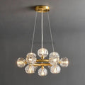 Bille De Clear Crystal Round Chandelier Cord - Camilalamps - Caa-110011a9