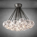 Bille De Crystal Ball Flush Mount 24