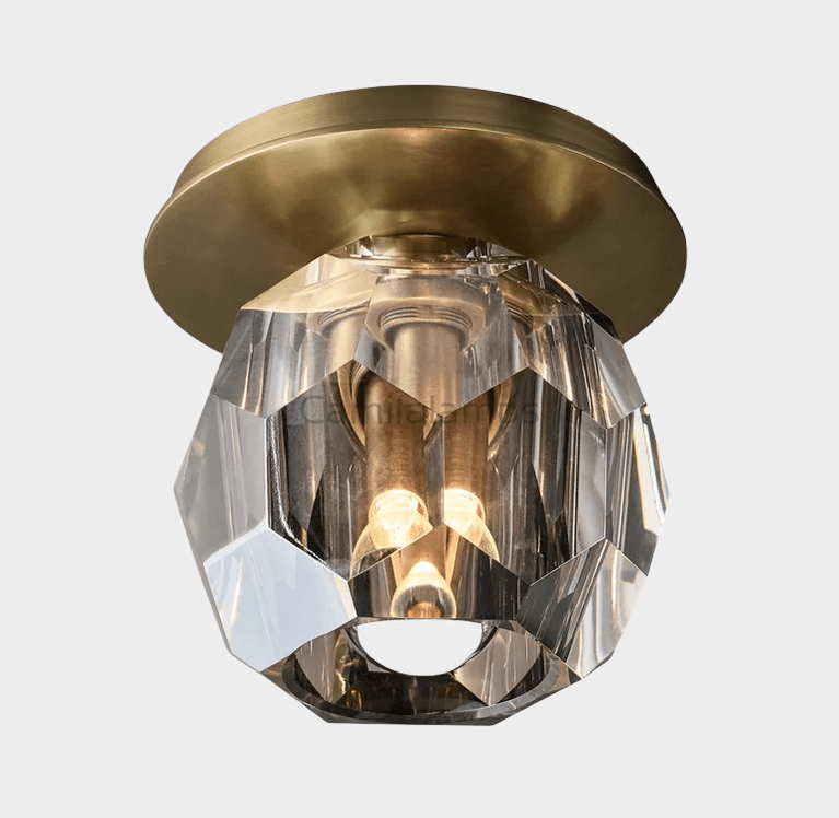 Bille De Crystal Ball Petite Wall Sconce - Camilalamps - BL - 2