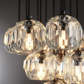 Bille De Crystal Cluster Round Chandelier 14''19''24''30''40