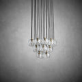 Bille De Crystal Cluster Round Chandelier 14''19''24''30''40