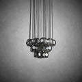 Bille De Crystal Cluster Round Chandelier 14''19''24''30''40