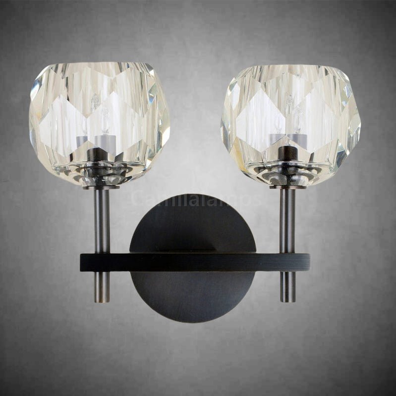 Bille De Crystal Double Wall Sconce - Camilalamps - Ca-1Pa-102
