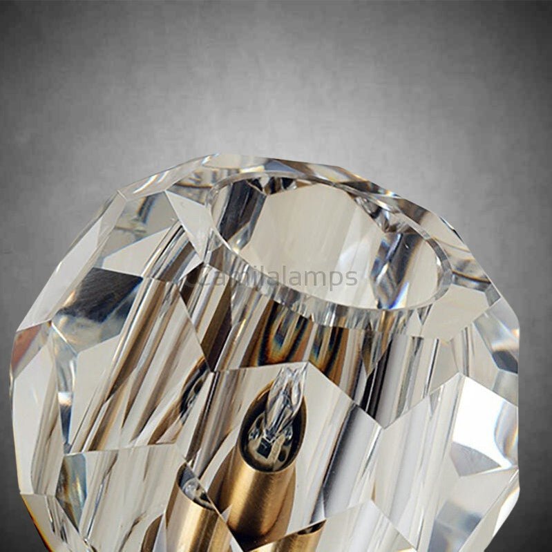 Bille De Crystal Double Wall Sconce - Camilalamps - Ca-1Pa-102