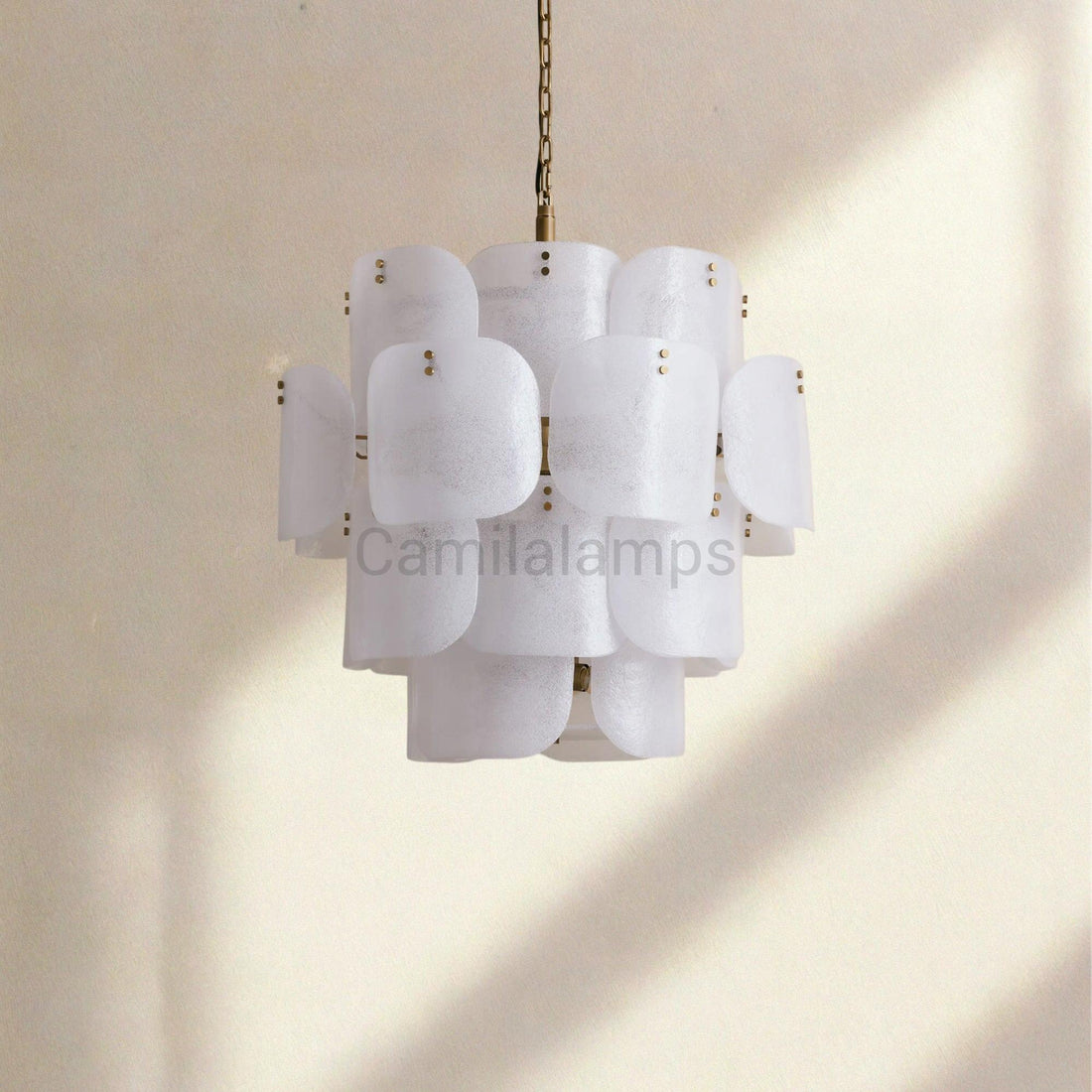Blaire Round Chandelier - Camilalamps - CA-Blaire-Round-1