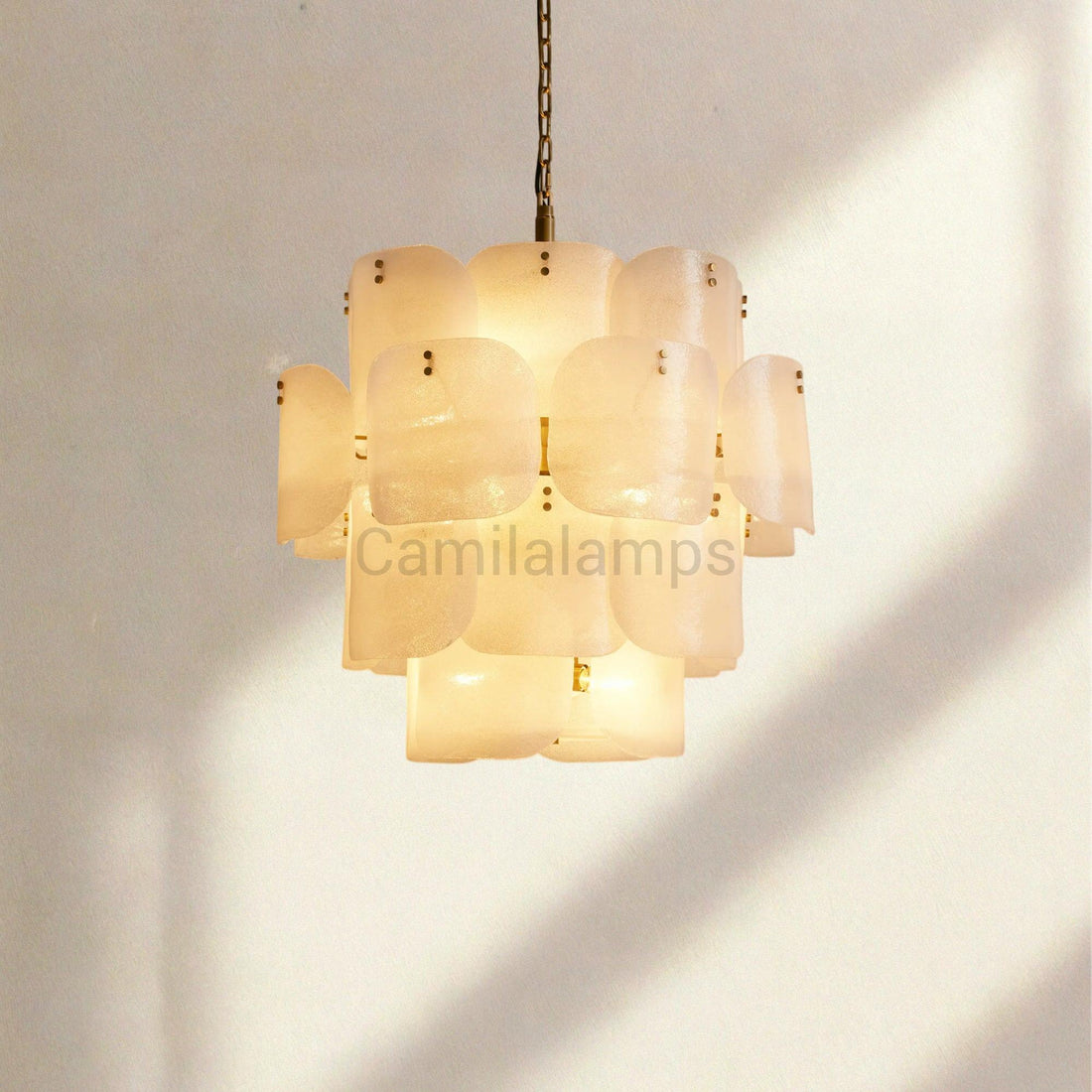 Blaire Round Chandelier - Camilalamps - CA-Blaire-Round-1