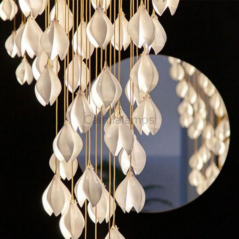 Bloom Ceramic Chandelier - Camilalamps - CA - 2189 - 13