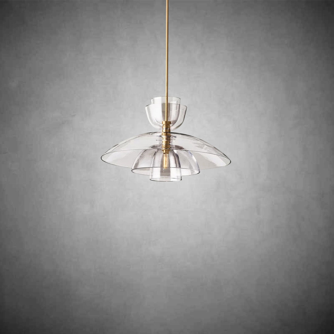 Blum Glass Cloche Grand Pendant - Camilalamps - CA - CH6031