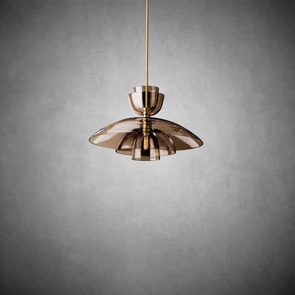 Blum Glass Cloche Grand Pendant - Camilalamps - CA - CH6033