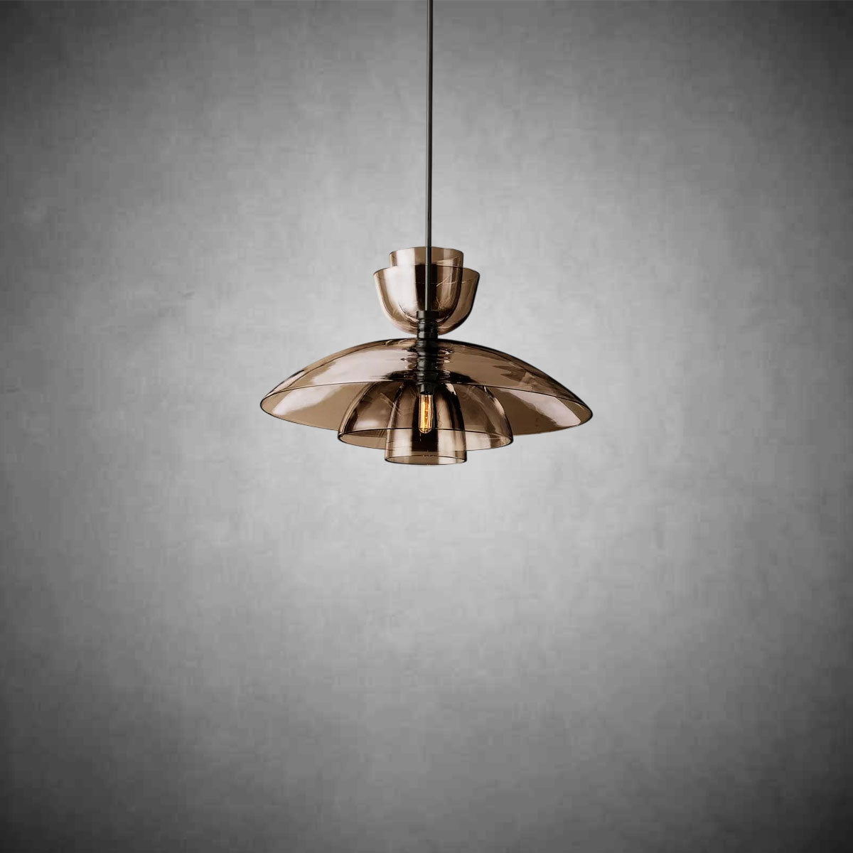 Blum Glass Cloche Grand Pendant - Camilalamps - CA - CH6034