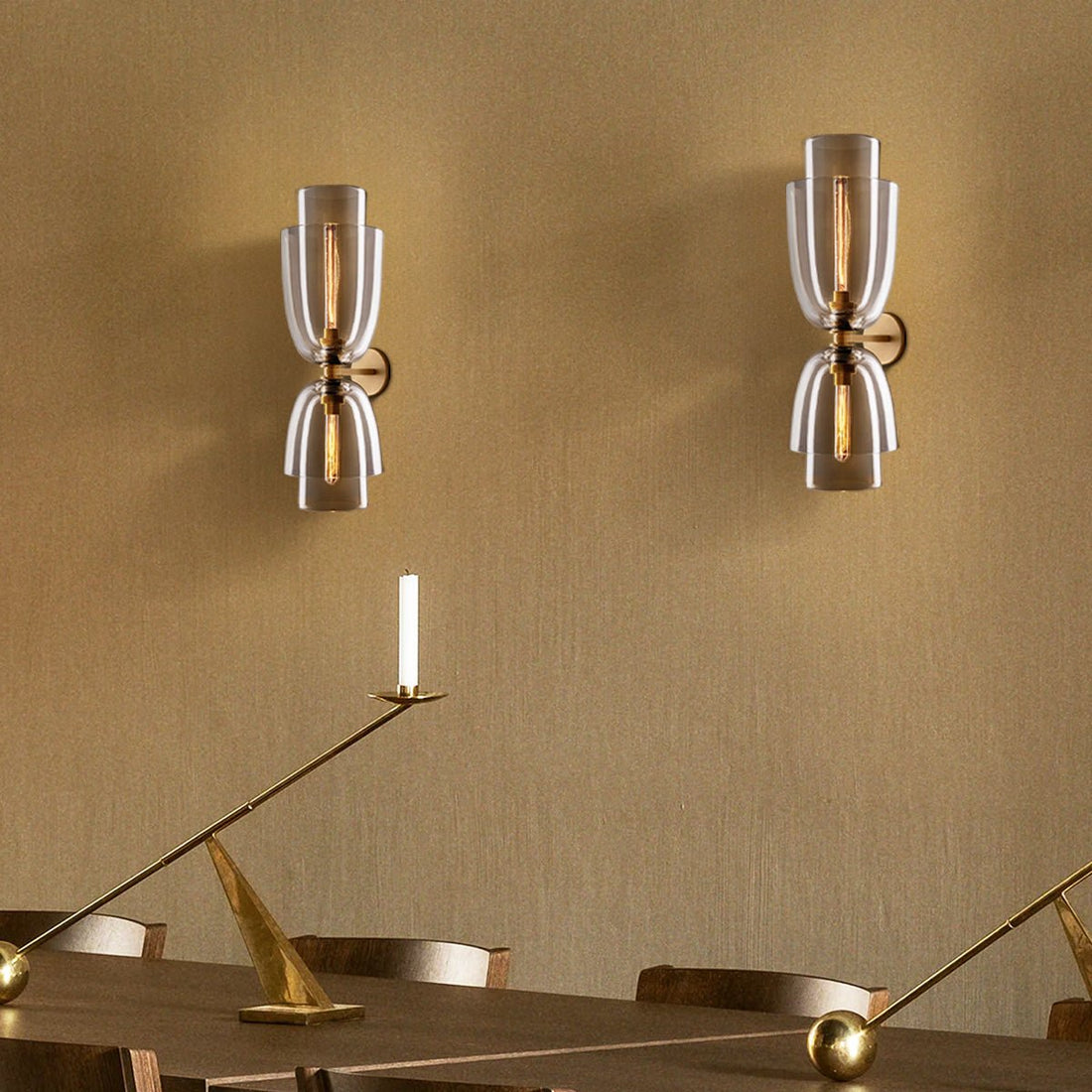 Blum Glass Cloche Grand Sconce - Camilalamps - CA - CH6039